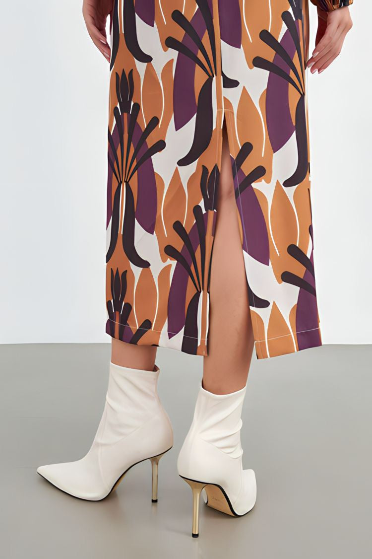 Majestic Plum Dress