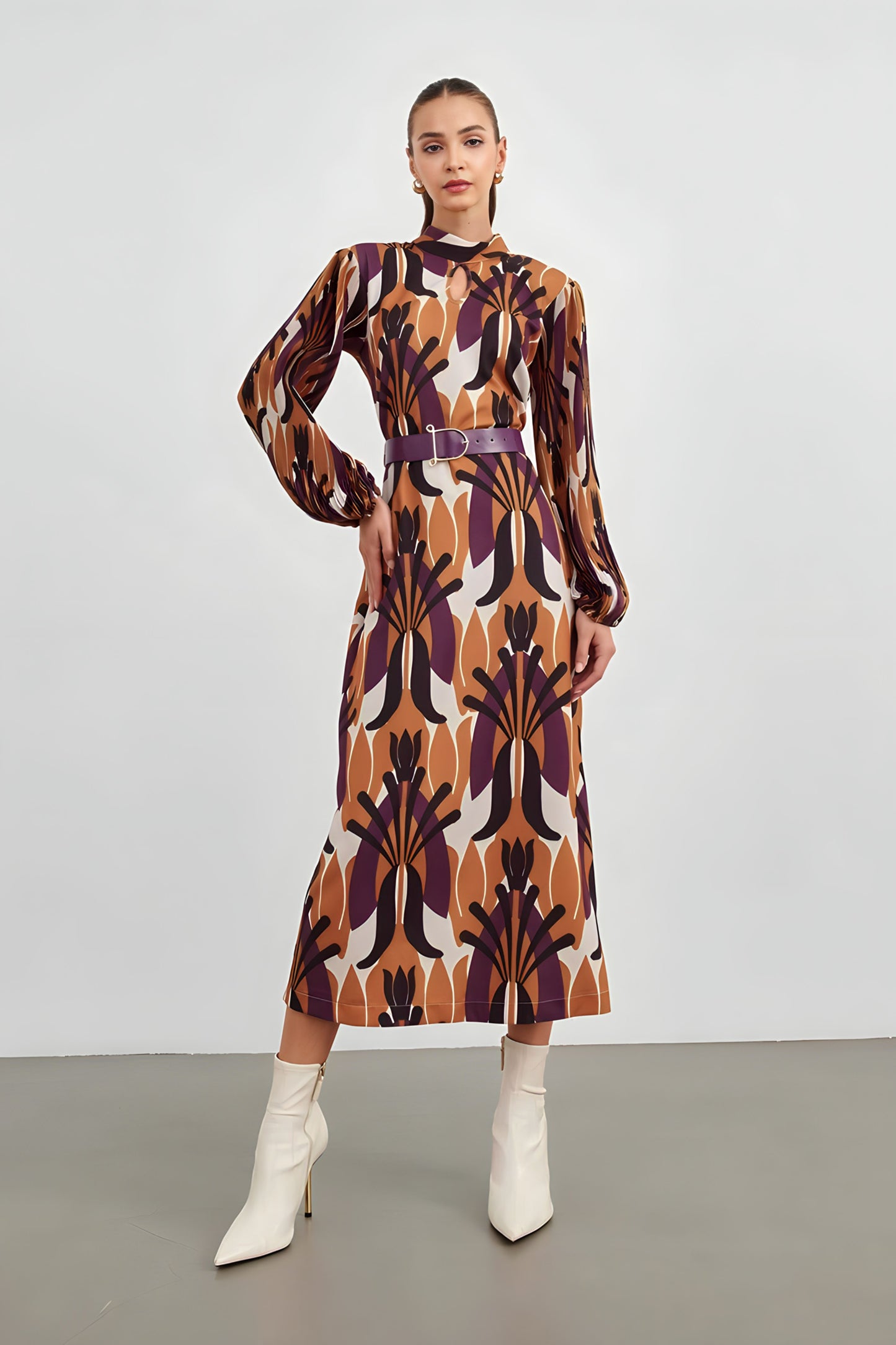 Majestic Plum Dress