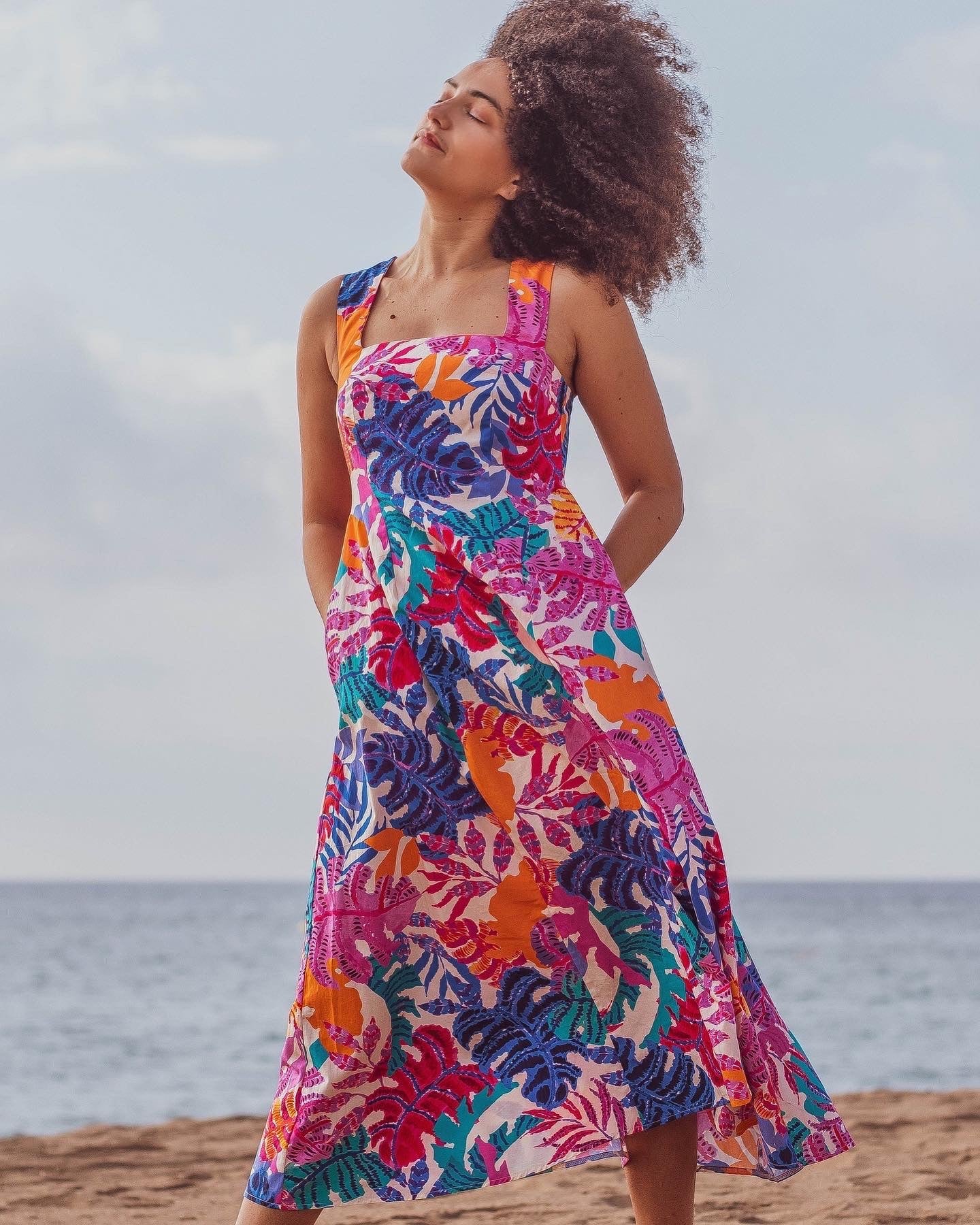 Vestito di piume Fiesta