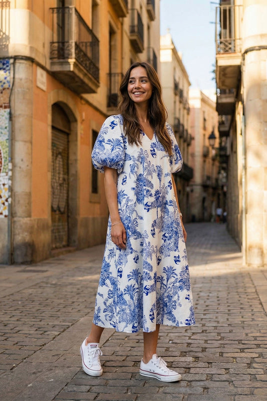 Vestido de oso de bambú