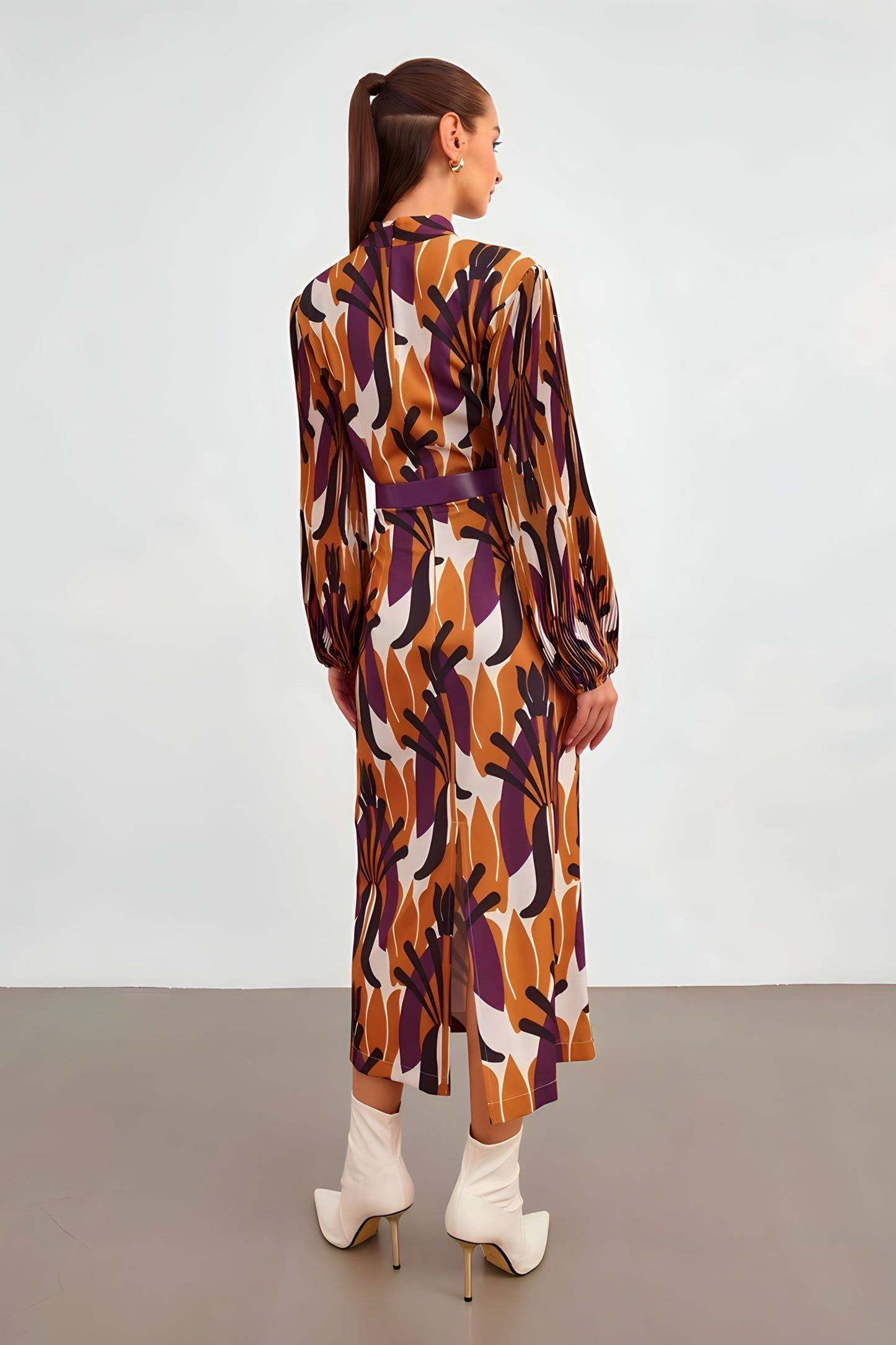 Majestic Plum Dress