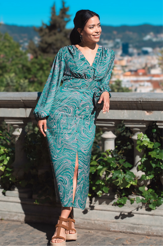 Vestido Glamour Sorbete