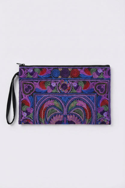 Pochette tailandese in fiore