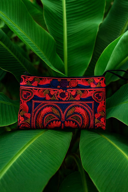 Pochette tailandese in fiore