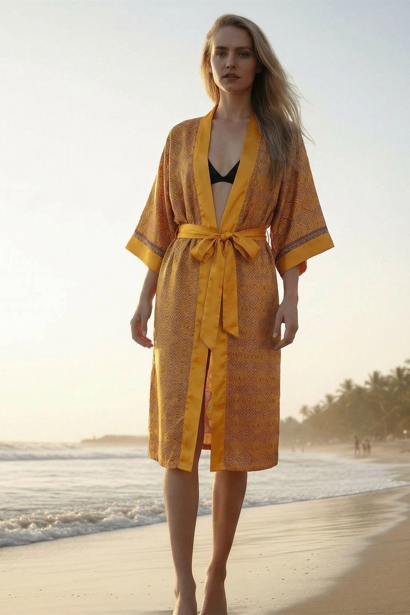 🌞 Kimono Sol Dorado