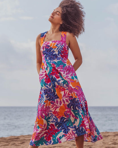 Fiesta Foliage Dress