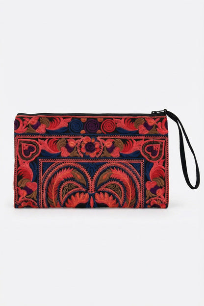 Pochette tailandese in fiore