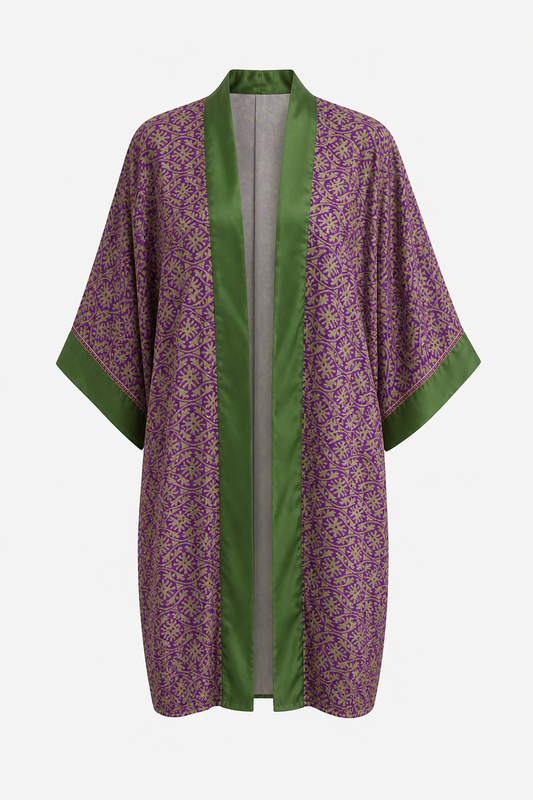 Malabar Midi Kimono