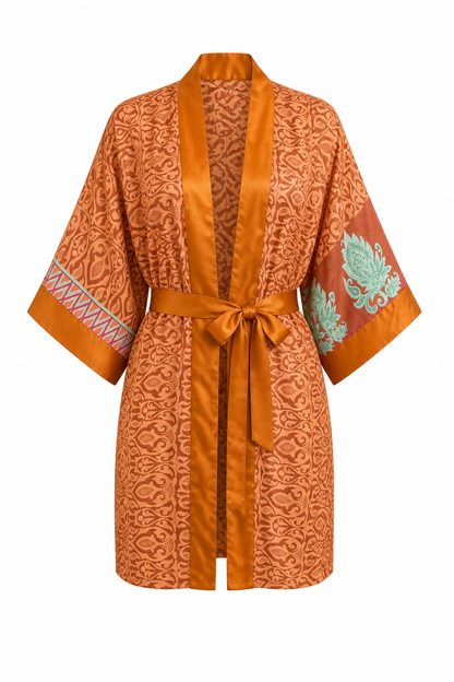 Saffron Temple Kimono
