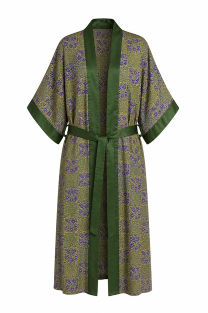 Indigo Garden Kimono