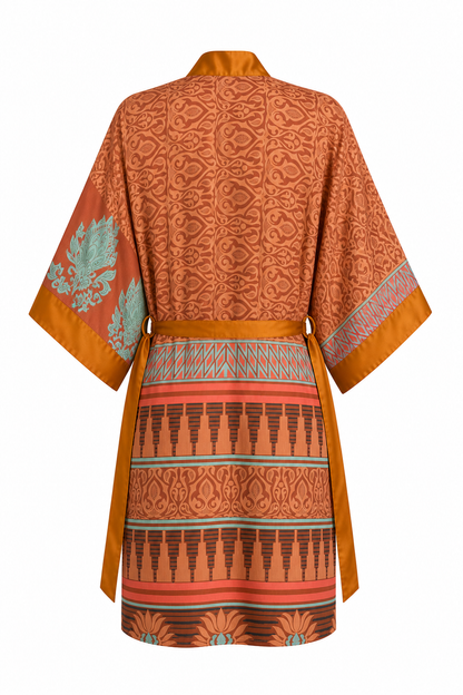 Saffron Temple Kimono