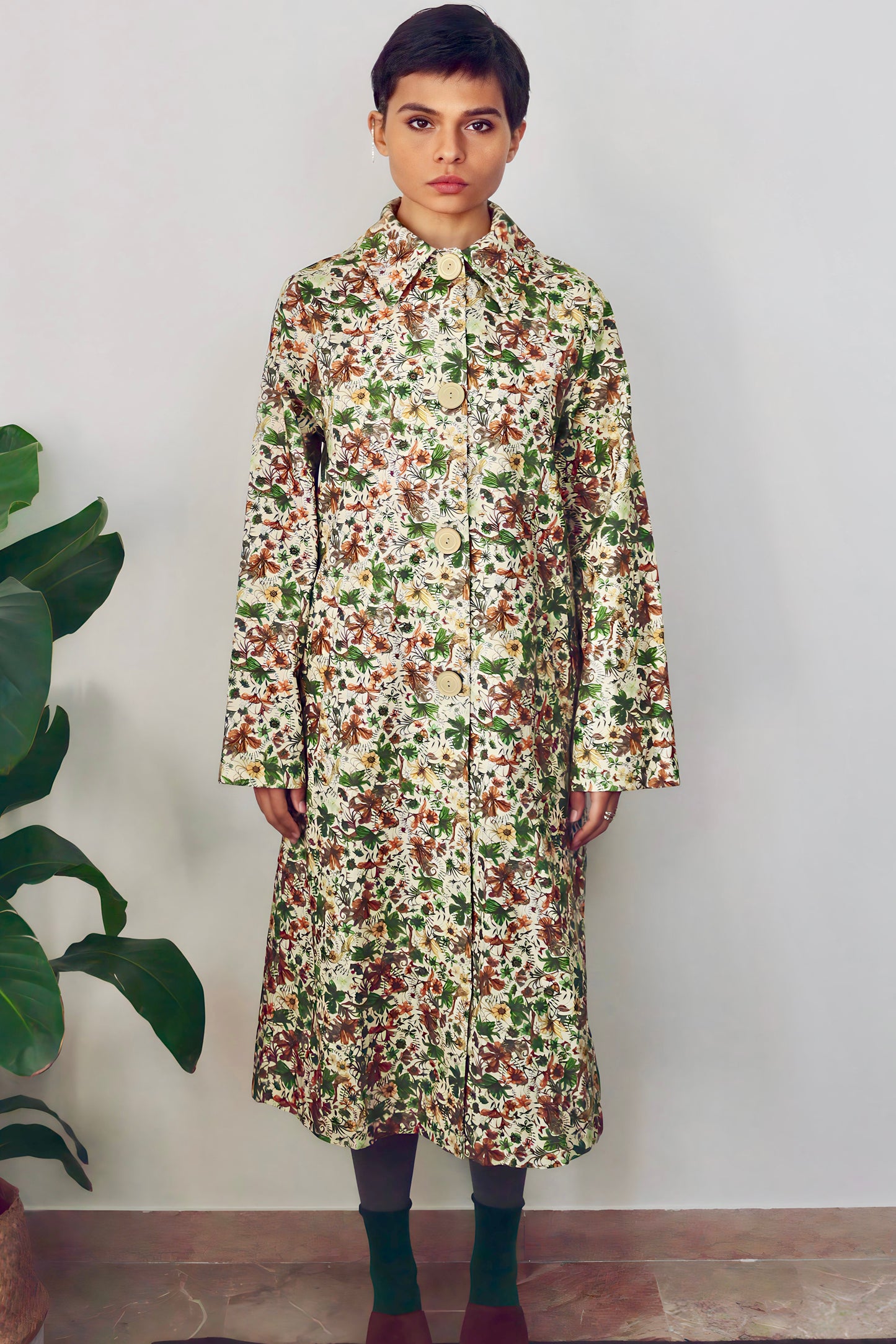 Garden Cotton Coat