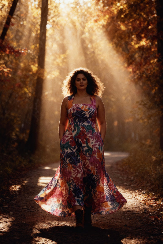 Fiesta Feather Dress