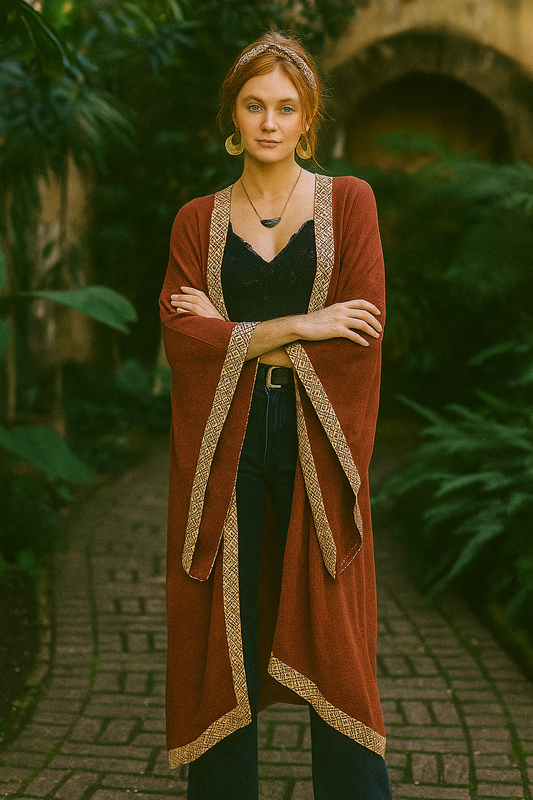 Ethereal Block Kimono