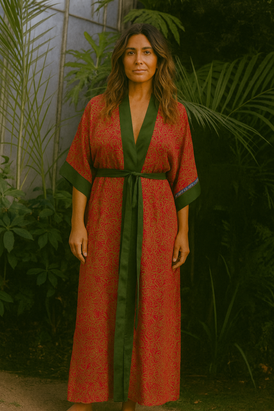 Granada Emerald Kimono