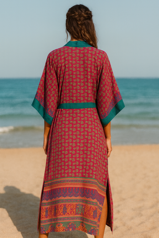Jaipur Sunset Kimono
