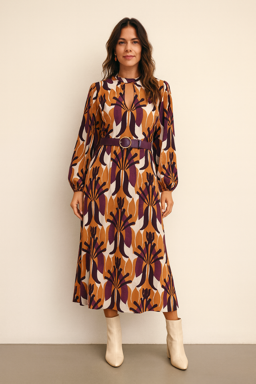 Majestic Plum Dress