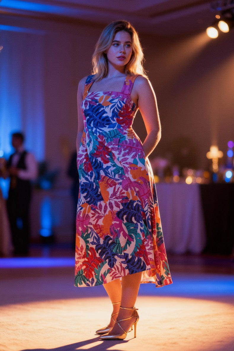 Fiesta Feather Dress