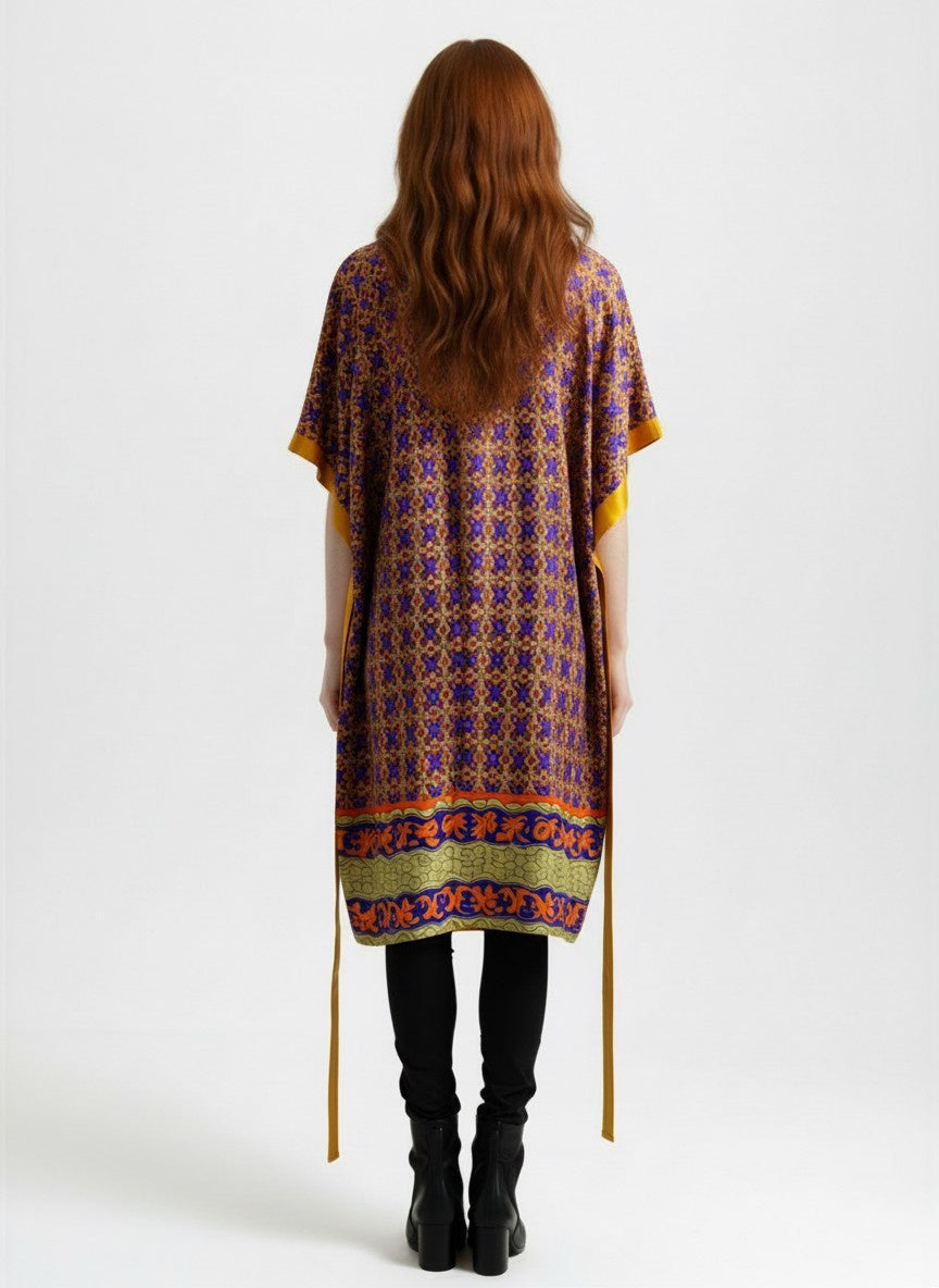 Golden Mirage mid Kimono