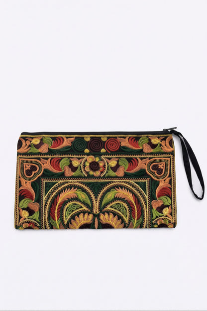 Pochette tailandese in fiore