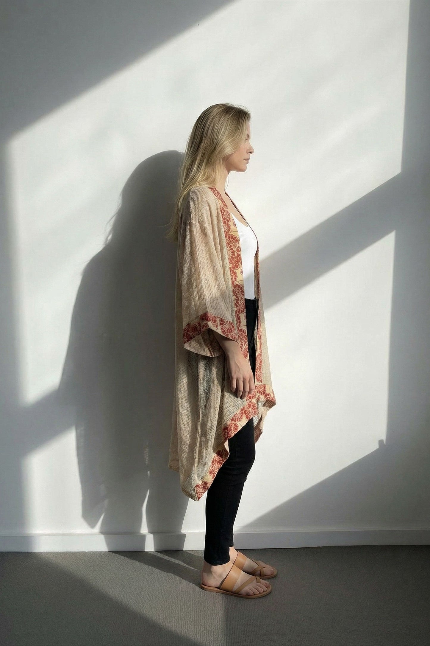 Ethereal Block Kimono