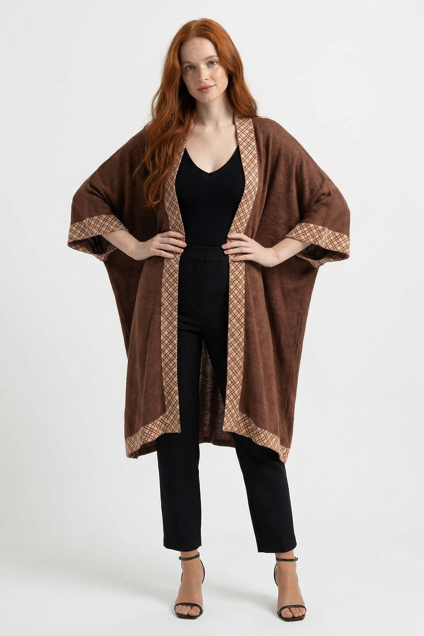 Kimono a blocchi eterei