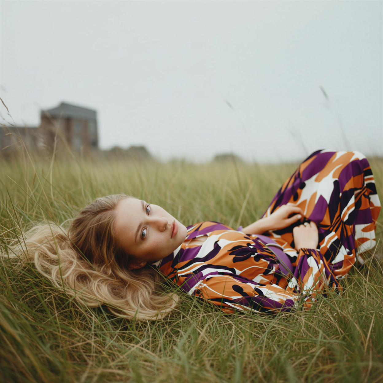 Nocturnal Palms Dress