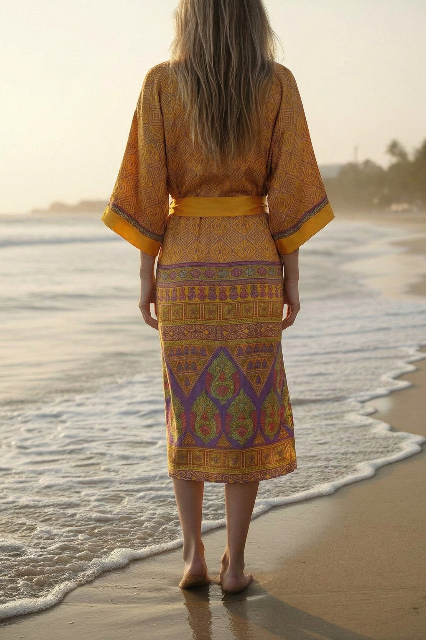 🌞 Kimono Sol Dorado