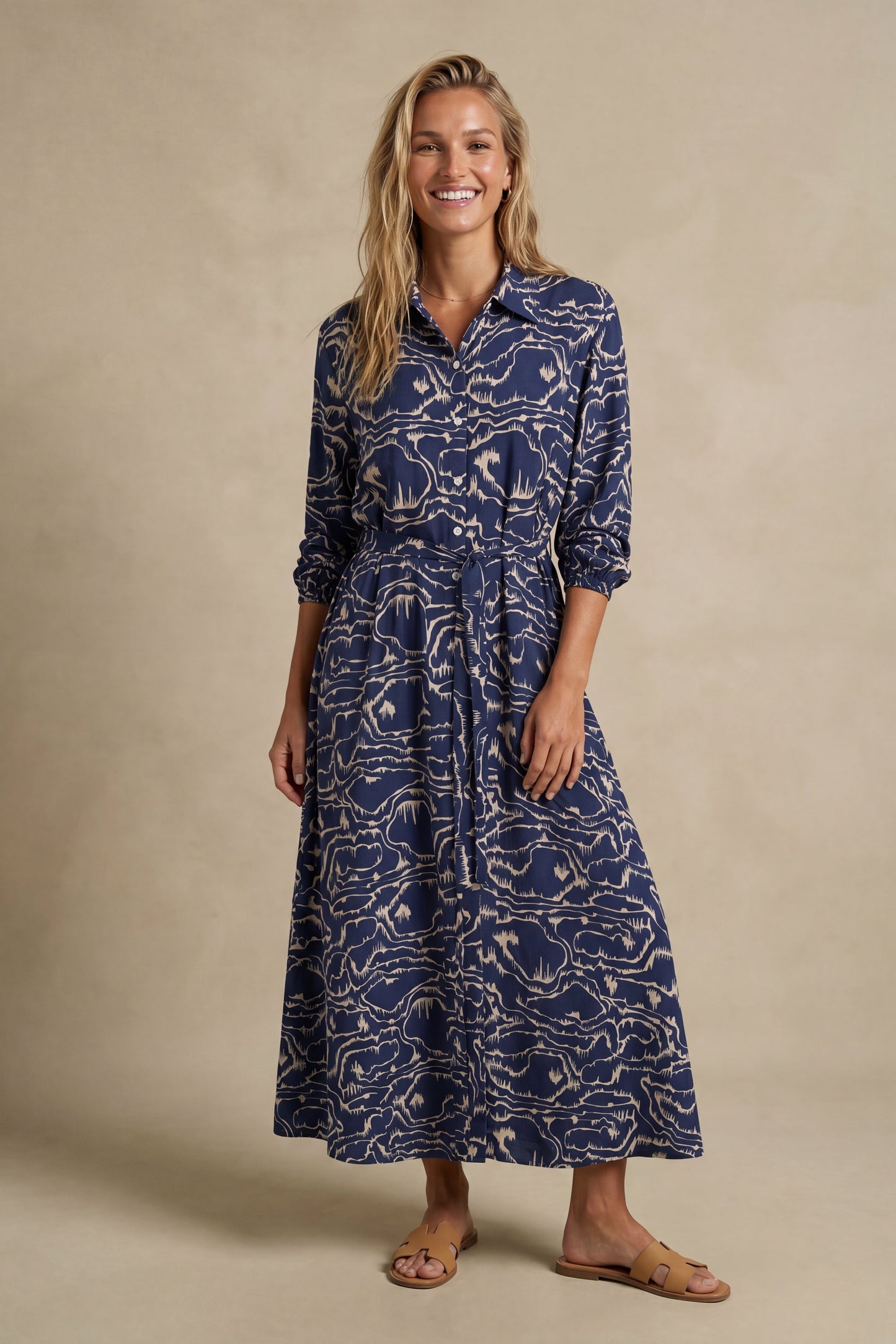 marea maxi shirt dress Marea
